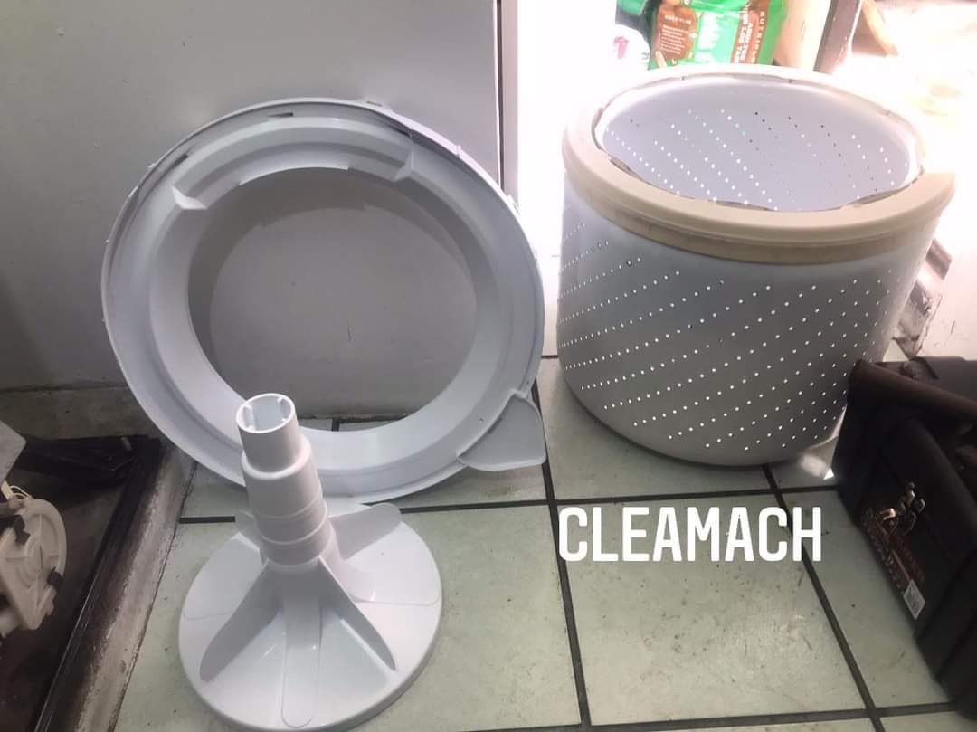 Antes y después de un mantenimiento de filtro