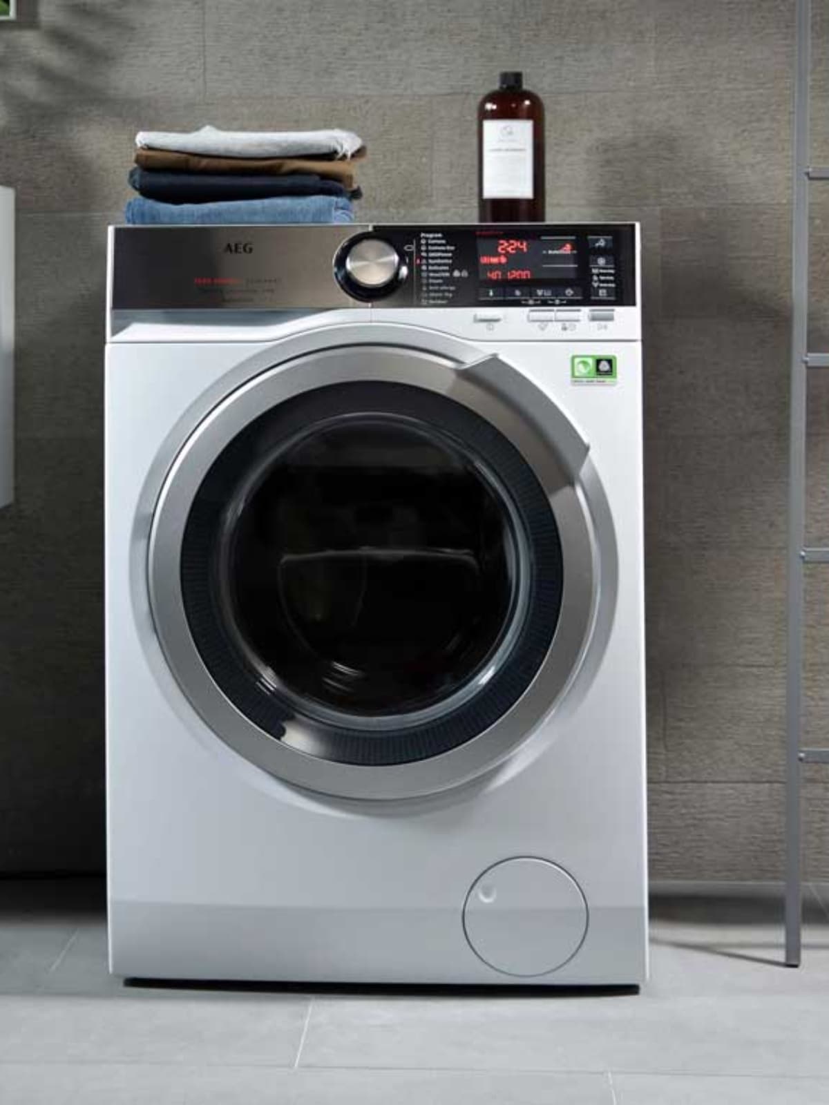 Lavadora nueva e instalada